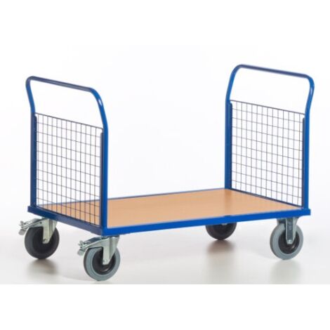 Rollcart Gitter-Doppelstirnwandwagen 850x500mm mit 500kg Tragkraft