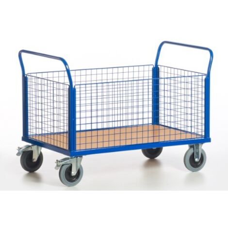 Rollcart Gitter-Vierwandwagen 850x470mm mit 500kg Tragkraft