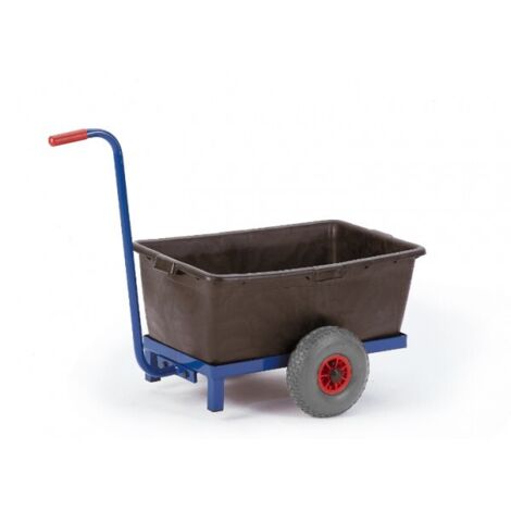 Rollcart Griffroller für Kunststoffmulde Ladefläche 670x370mm