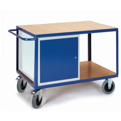 Rollcart Großer Werkstattwagen mit Stahlschrank 1200x800mm