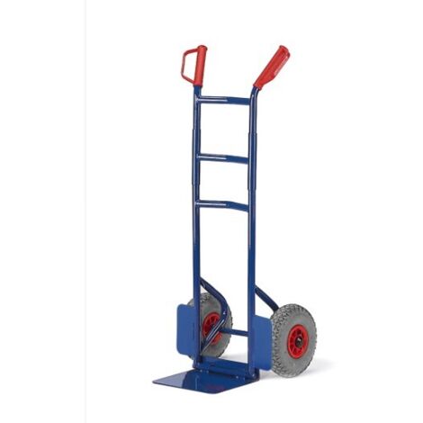 Rollcart Klapp-Stapelkarre aus Stahlrohr 300mm Schaufelbreite Vollgummi