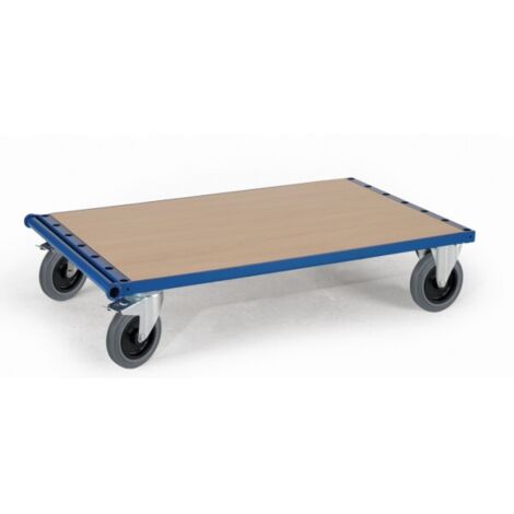 Rollcart Plattenwagen ohne Bügel 600kg Tragkraft 1200x800mm TPE