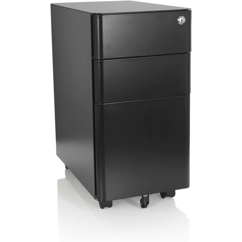 Rollcontainer Color I Metall Schwarz Hjh Office