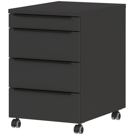 Rollcontainer, graphit, MEMPHIS-01