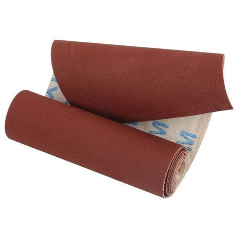 Rolle 100 mm x 1000 mm Schleifpapier der Körnung 60 zum Polieren von Schleifwerkzeugen, Metallbearbeitungswerkzeugen, Dremel-Werkzeugen und abrasiven Holzbearbeitungswerkzeugen.
