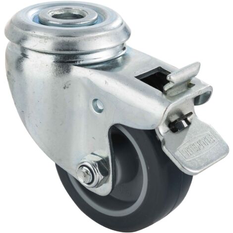 Rolle 5 cm mit Öse Bohrung 11 mm mit Bremse