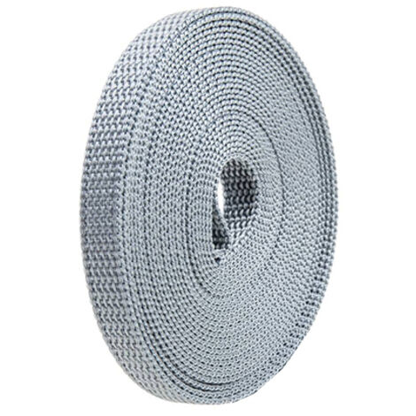 Rolle 6 m graues Blindband 14 mm