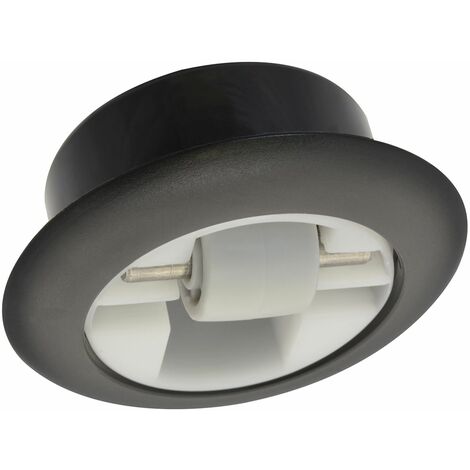 Rolleinsatz Roller-Mini Einbautiefe 17 mm hart Kunststoff schwarz