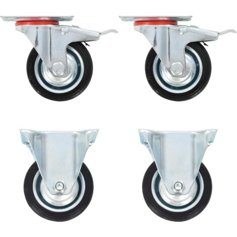Rollen 4 Stk. 75 mm