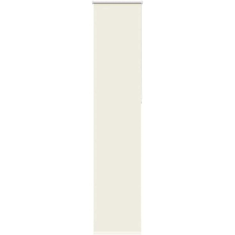 Roller Blind Blackout Off White 50x210 Cm Fabric Width 45.7 Cm Polyester Vidaxl