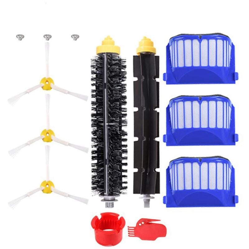 Image of Roller Seitenbürste Filterrad für 600 Serie 606 610 620 630 650 660 675 676 Staubsaugerzubehör