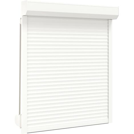 Roller Shutter Aluminium 110x130 cm White