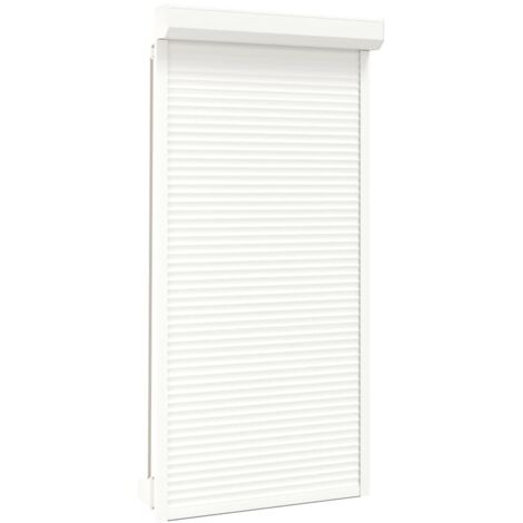 Roller Shutter Aluminium 110x220 cm White