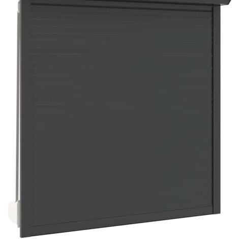 Roller Shutter Aluminium 130x140 cm Anthracite