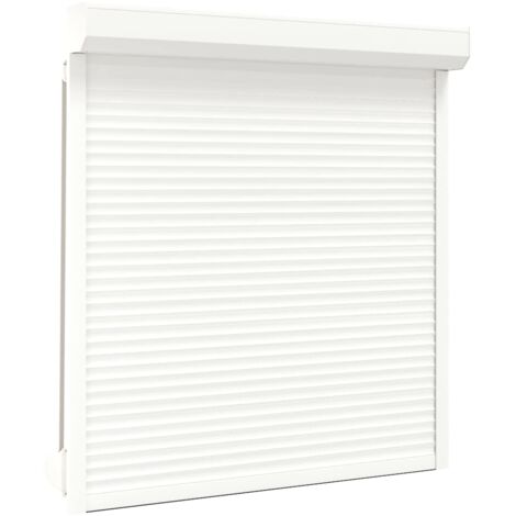 Roller Shutter Aluminium 140x150 cm White