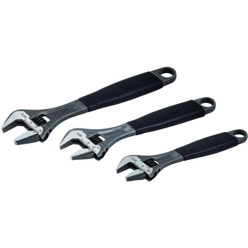 Bahco - Adjust 3-90 Rollgabelschlüssel-satz 3teilig Schlüsselweite (metrisch) 20 - 31 Mm