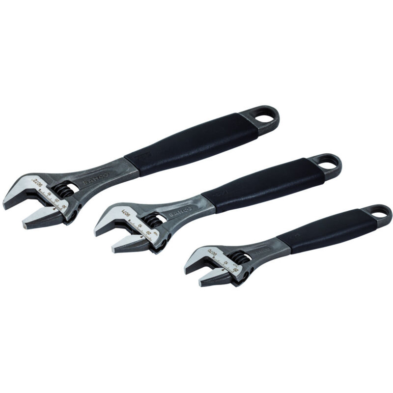 Bahco - adjust 3-90 Rollgabelschlüssel-Satz 3teilig Schlüsselweite (Metrisch) 20 - 31 mm