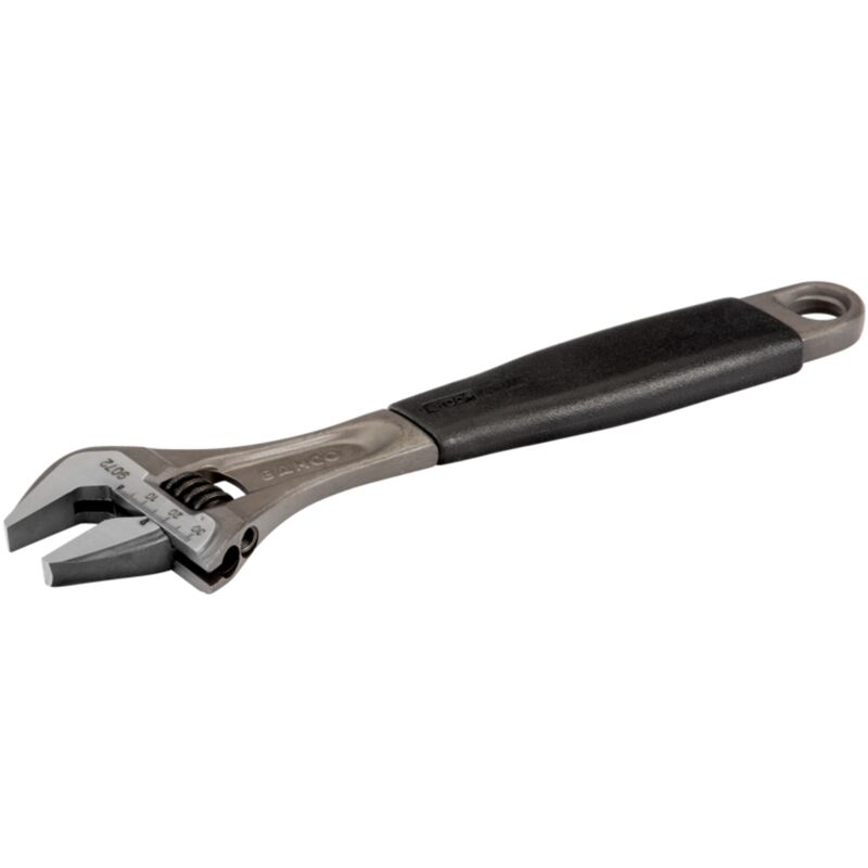 Bahco ERGO 34-mm-Rollgabelschlüssel mit Zentralmutter und Gummigriff, phosphatiert, 308 mm