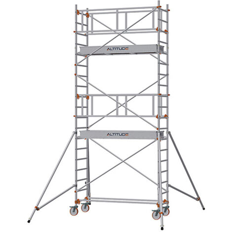 Rollgerüst 2 Bühnen - Max. Arbeitshöhe 5.90m - 613724