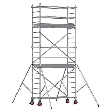 Rollgerüst 2 Gerüstdielen - Max.Arbeitshöhe 5.90m - 7125040