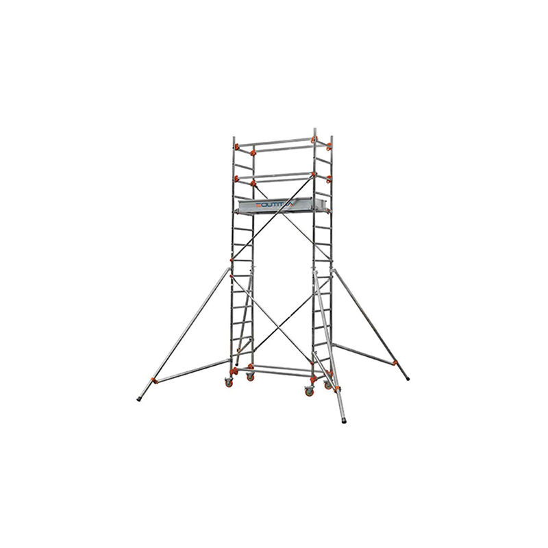Image of Rollgerüst 1 Bühne - Max. Arbeitshöhe 3.80m - 613112