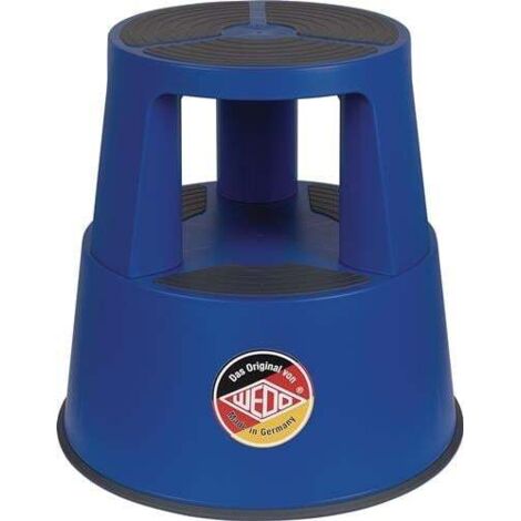 Rollhocker PP & TPE blau H.mit/ohne Belastung 420/428mm