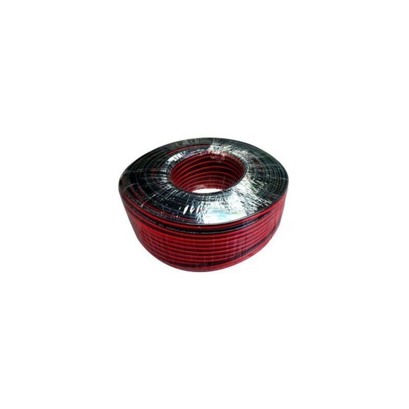 

Rollo 100 mts cable paralelo audio 2X0,75 rojo/negro