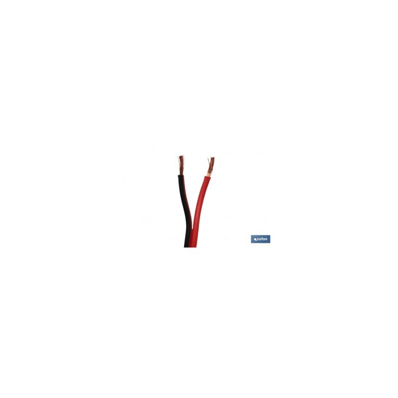 

Rollo 100m cable paralelo rojonegro 2x075
