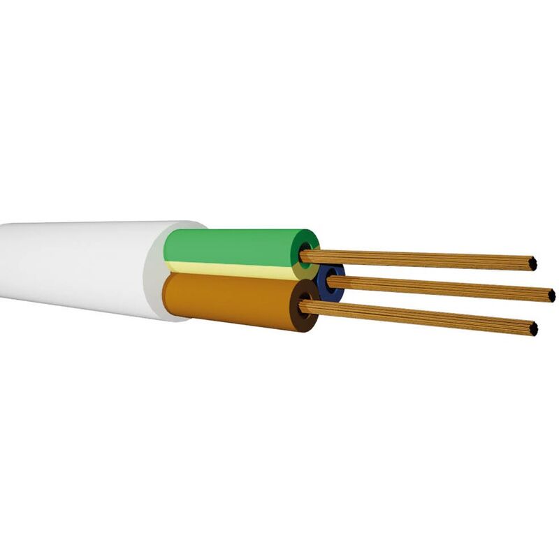 

Rollo 100M Manguera (3x2.5mm) Blanco