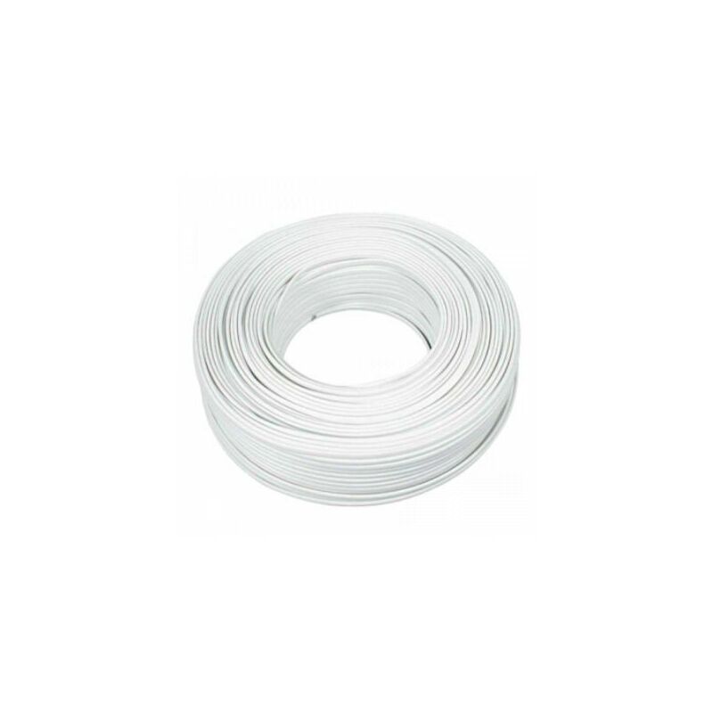 

Rollo 100mts cable paralelo audio 2X1,5 mm² 2 blanco