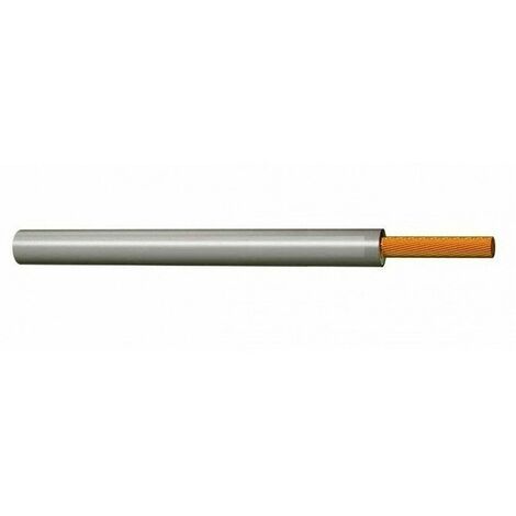 Rollo 100mts cable unipolar flexible libre de halógenos AFUMEX H07Z1-K  10mm - Gris