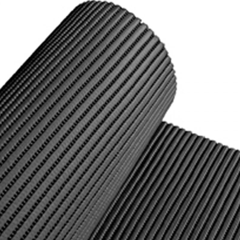 EDM - Rouleau de 15 m de moquette pvc expansé 65 cm noir m67