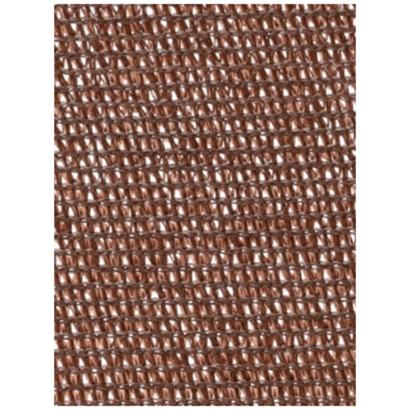 EDM - Rouleau 1x10mt tissu occultant tissé 90% 130gr/m2 marron