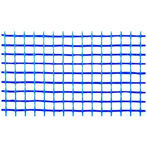 Rollo 1x50mt malla revoco mortero azul 10x10mm nortene
