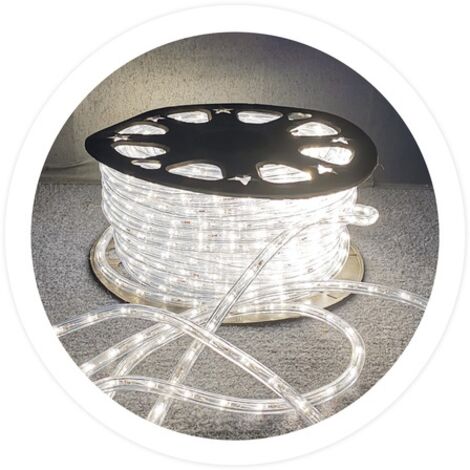 Rollo 48M tubo LED flexible Luz fría