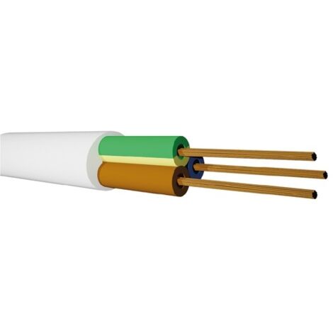 Rollo 50M Manguera (3x1.5mm) Blanco