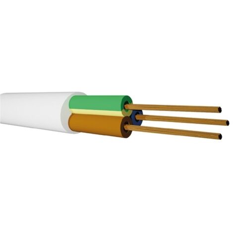 Rollo 50M Manguera (3x2.5mm) Blanco
