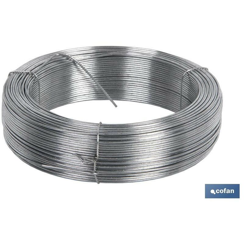 

Rollo alambre galvanizado 5 kg 22mm n 14