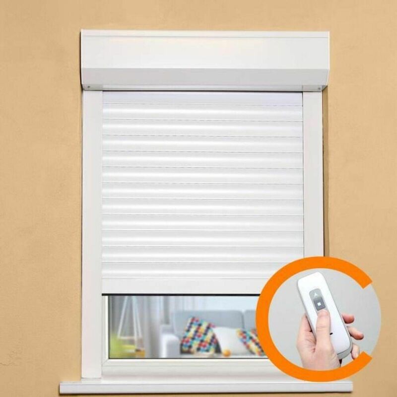 France Combi Rollo Aluminium Weiß 140 X 120 Cm
