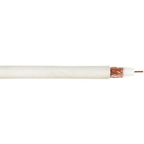 Rollo cable coaxial antena TV cobre - talla