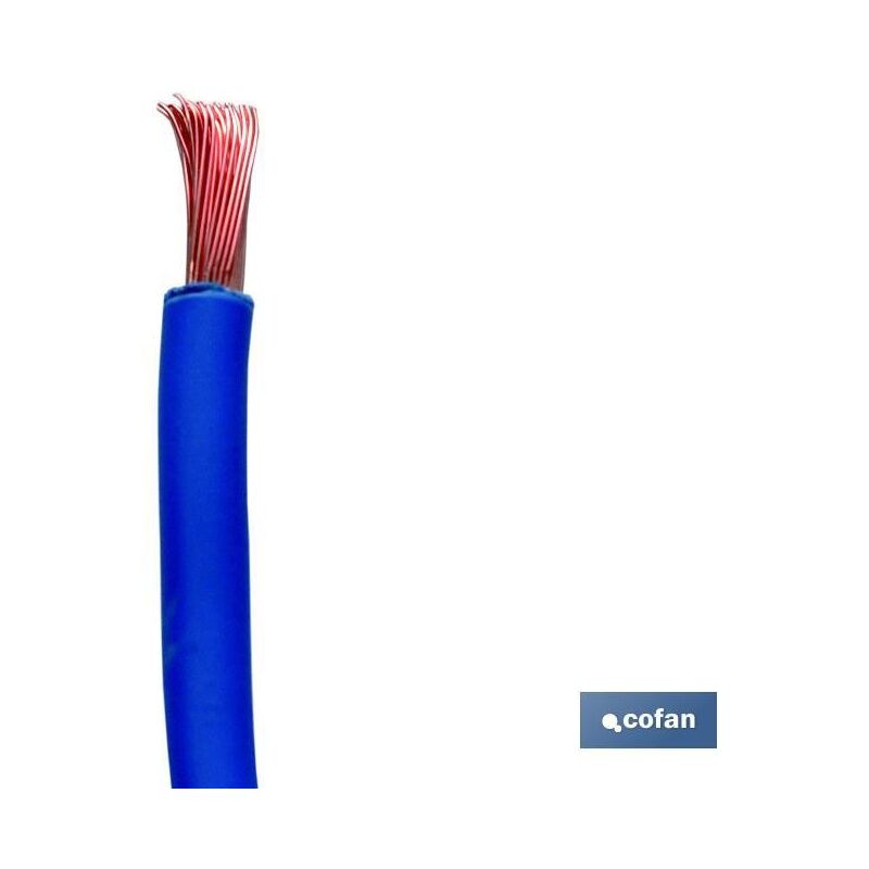 

Rollo cable h07v-k 1x15mm2 azul 100m