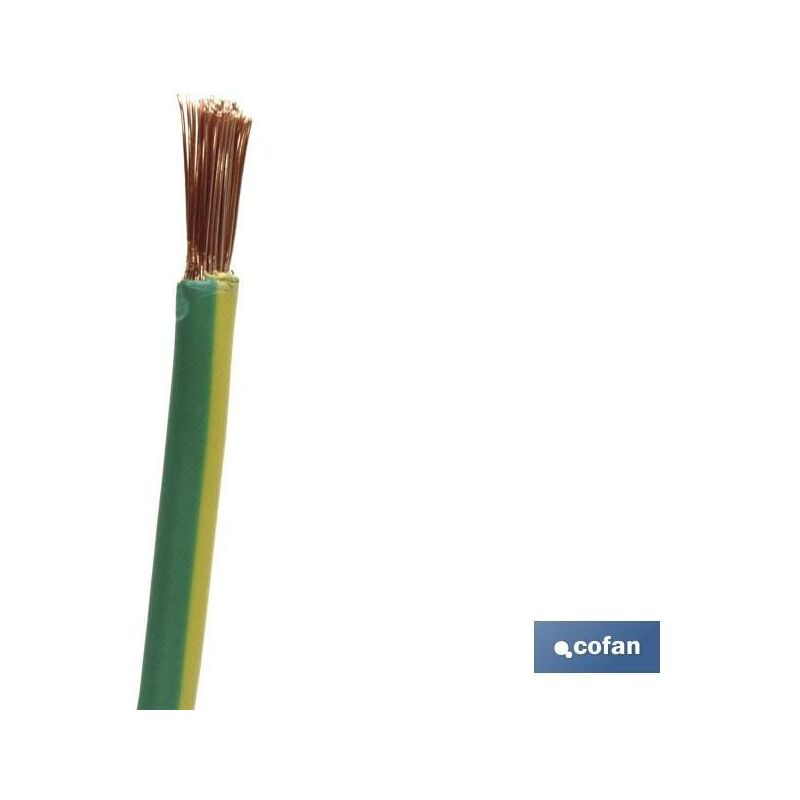 

Rollo cable h07v-k 1x6mm2 amarver 100m