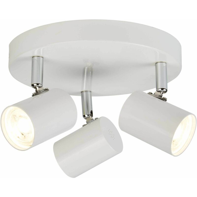 03-searchlight - Rollo ceiling light, white, 3 bulbs