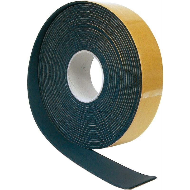 

Rollo cinta aislamiento elastomero autoadhesiva negra 10m x 50mm x 3mm