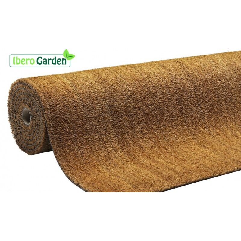 Lestare - Rollo completo de suelo de coco natural ( anchura 1 metro y 17 mm de espesor )