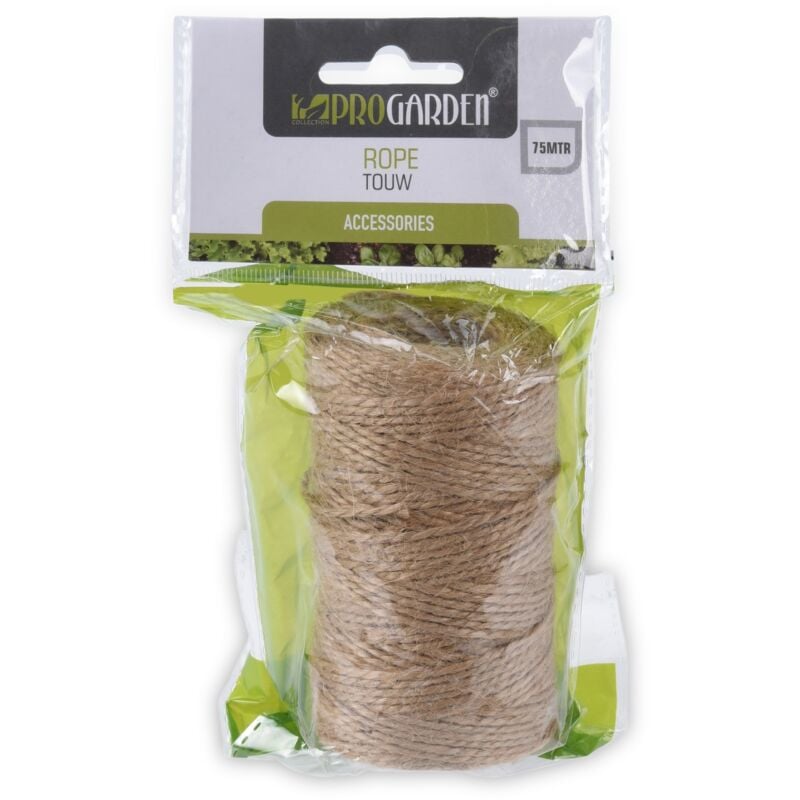 

Progarden - ROLLO CUERDA JARDIN NATURAL 75 METROS