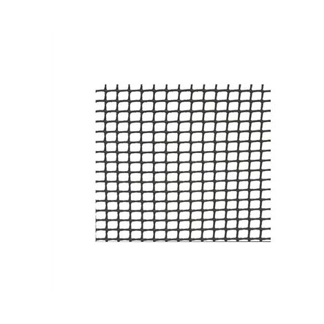 Rollo de 25 metros de tela plástica 'Premium' de 1 metro de alto (con espacios de 10x10mm) color negro