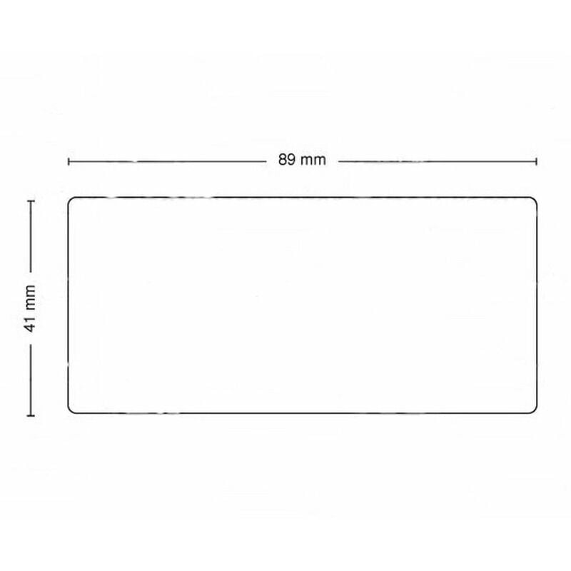 

Rollo de 300 Etiquetas Adhesivas tamaño 89mm*41mm*300 Unidades compatible Dymo11356