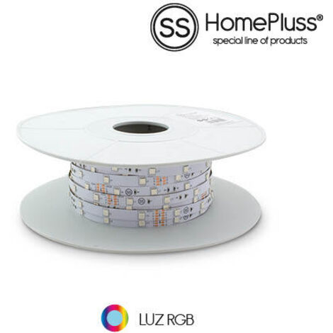 Rollo de 50 metros de tira de LED 7,2W/M RGB IP20