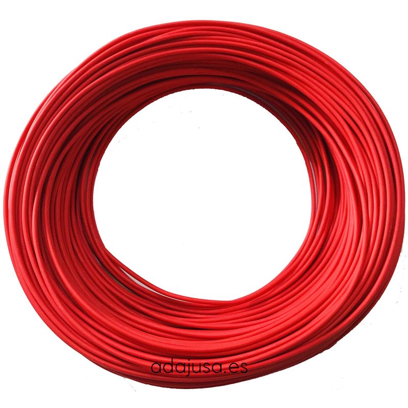 

Rollo de cable flexible para instalaciones fotovoltaicas 4 mm rojo